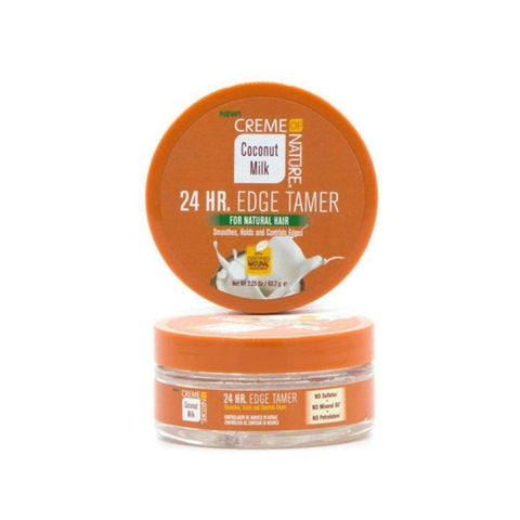 CREME OF NATURE COCONUT MILK 24HR EDGE TAMER 63.5G